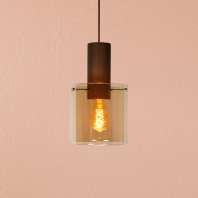 Amber pendant light vintage, Toledo