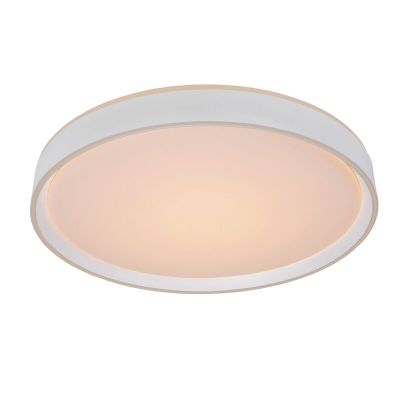 Black flush ceiling light modern, Nuria, 36W, 2700K LED