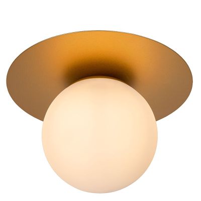 Brass flush ceiling light modern, Tricia