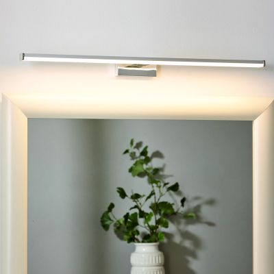 Chrome mirror lighting modern, Onno, 12W, 3000K LED, IP44