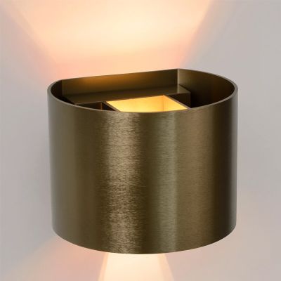Brown up down wall light modern, Xio