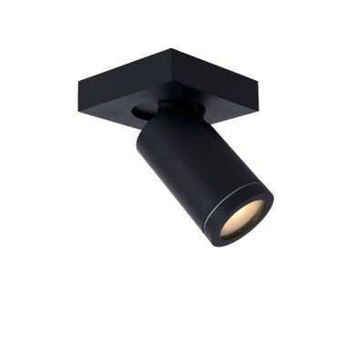 Black ceiling spotlight modern, Taylor, IP44