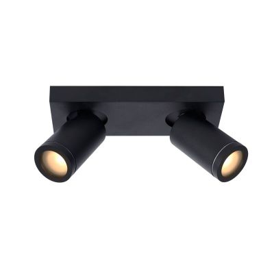 Black ceiling spotlight modern, Taylor, IP44