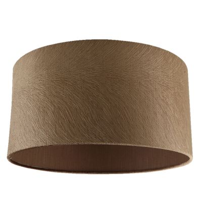 40 cm velvet lamp shade brown, Rody