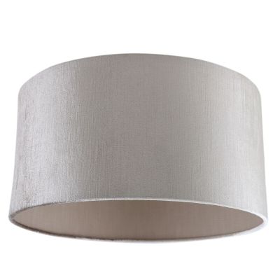 40 cm velvet lamp shade grey, Rody