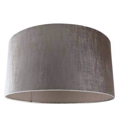 50 cm velvet lamp shade grey, Rody