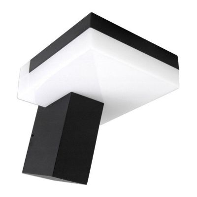 Aluminium outdoor light anthracite, Bilge, 7,5W, 4000K LED, IP54