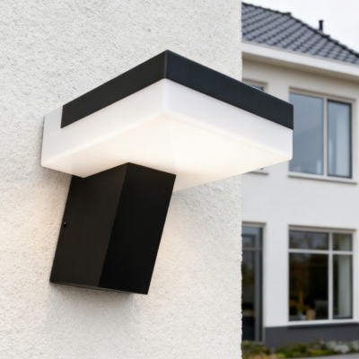 Aluminium outdoor light anthracite, Bilge, 7,5W, 4000K LED, IP54