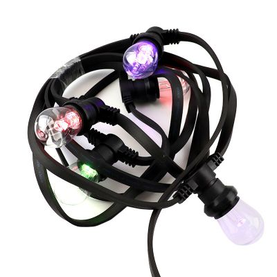 10m string light with 10 RGB bulbs (incl. controller)