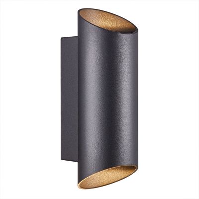 Black outdoor light modern, Nico, IP54