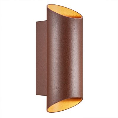 Rust Coloured outdoor light modern, Nico, IP54