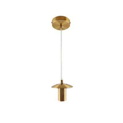 Metal pendant light without shade copper, Minne