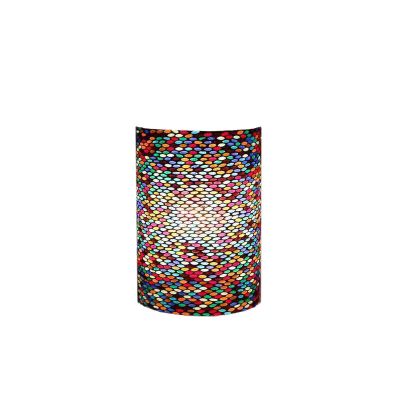 Multicoloured oriental wall light mosaic, Mahdia