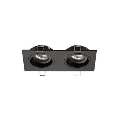 Modern recessed light black, Bredal