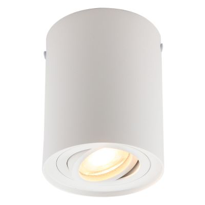 Modern surface mounted downlight white, Onno