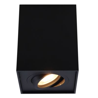 Modern surface mounted downlight black, Dane