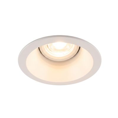 Aluminium recessed light white, Tyron