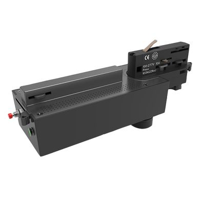 Black 3-phase emergency lighting, Styn, Pro