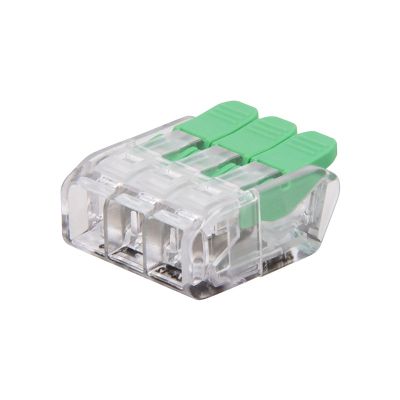 Welding clamp (50 pieces), 3 wires, 0.2 - 4 mm²