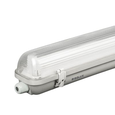 2ft LED Tube Light Fitting - Dura - For 1 Tube Light - IP65