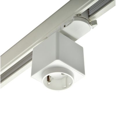 3-phase socket, white, Pro