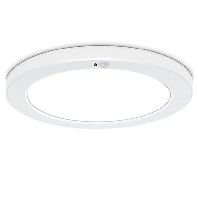 Recessed/surface-mounted LED downlight with motion sensor, Okno, 17.6W, white switch, IP22