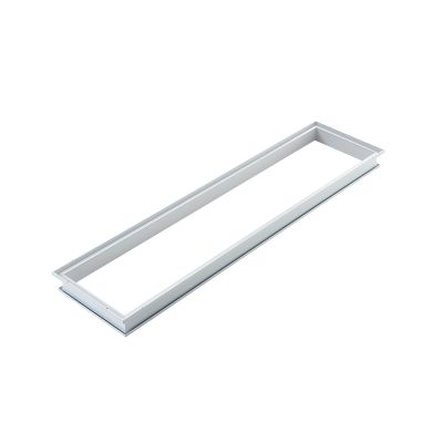 LED panel mounting frame 30x120 cm for skylight look