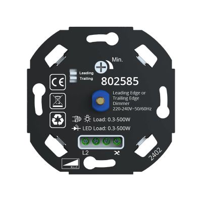Double LED dimmer 0.3-500W