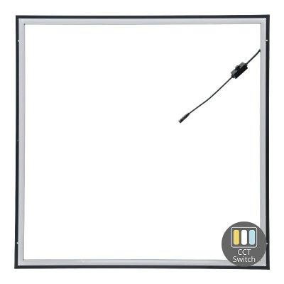 LED frame panel 60x60 - 37W - white switch - UGR<21 - edge lit