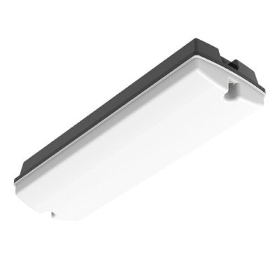 Black staircase light plastic, Pedram, 3W, white switch LED, IP66