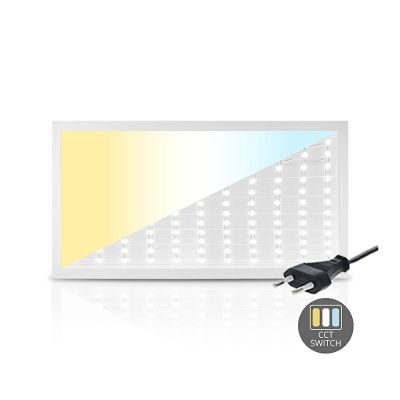 LED panel 60x120 - 50W - white switch - UGR<19 - back-lit