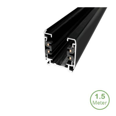 3-phase track, 1.5 meters, black, Pro