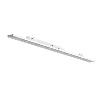 White  3 phase track lighting lamp Tora, 27W/32W/37W/42W, white switch, 120 cm, Pro