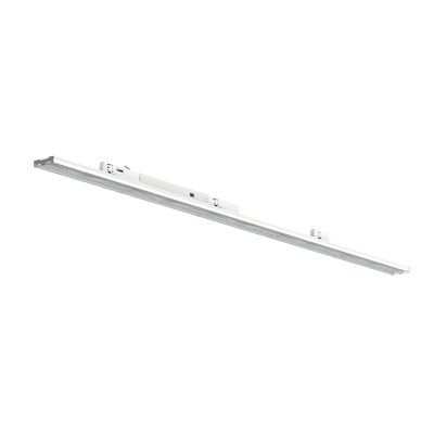 White  3 phase track lighting lamp Tora, 40W/45W/50W/55W, white switch, 150 cm, Pro