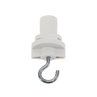 3-phase adapter with hook, white, Pro