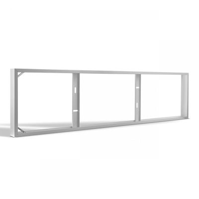 Surface-mounted frame for 30x120 cm LED panels