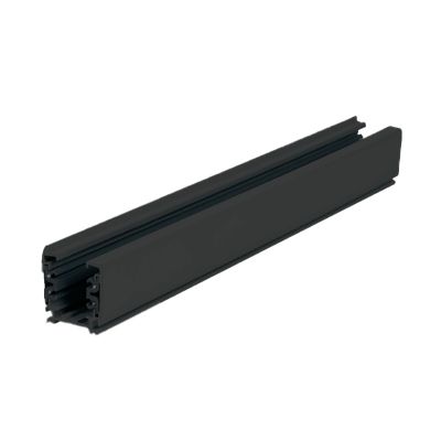 3-phase rail, 1 meter, black, Pro