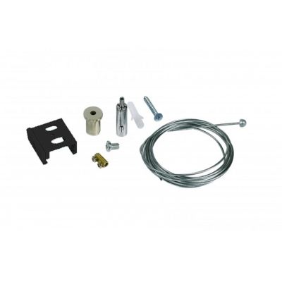 Pendant set for 3-phase track lighting, 1.5 meters, black, Pro