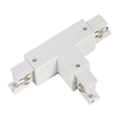 T-shape connector for 3-phase track lighting, right 2, white, Pro
