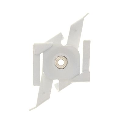 Suspended ceiling clip for 3-phase track lighting, white, Pro