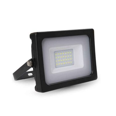 Plastic floodlight black, Dunco
