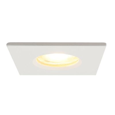 Modern bathroom recessed downlight white, Jule, IP65