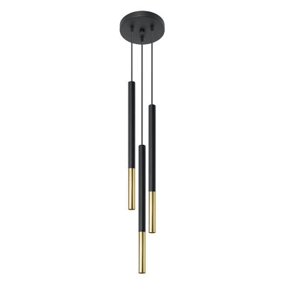 Aluminium pendant light gold, Ilonca