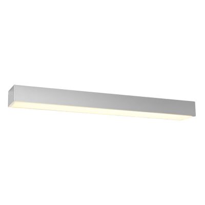 Aluminium ceiling light grey, Mascha, 22W, 3000K LED