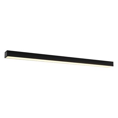 Aluminium ceiling light black, Mascha, 48W, 3000K LED