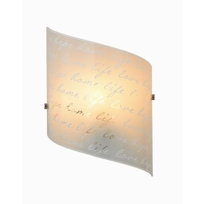 White wall light design, Anna