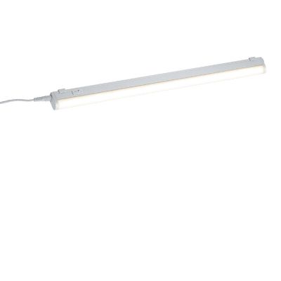 White under cabinet lighting plastic, Irmak, 7W, 3000K LED, with switch