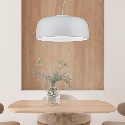 White pendant light modern, Alnon
