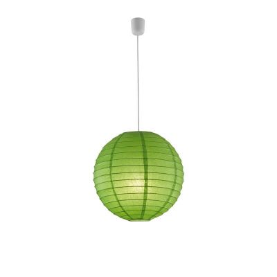 Paper pendant light green, Louisville