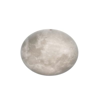 White flush ceiling light modern, Fly, 40W, 3000K LED, with remote control